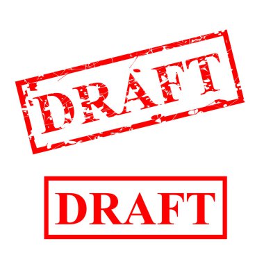 Basit bir kırmızı çizik. Beyaz üzerine izole edilmiş.