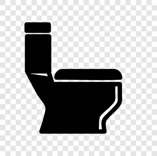 Simplu Vector Siluetă Icon Vopsea Dulap Toaletă Publică Fundal Efect — Vector de stoc