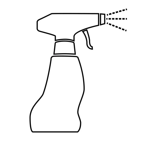 Simple Vector Icon Spray Bottle — Stock Vector