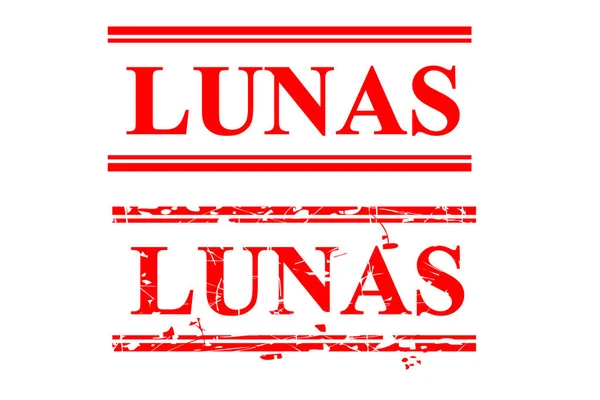 Vector Style Rubber Stamp Lunas Paid Indonesia Language — 스톡 벡터