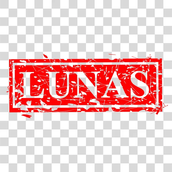 Σφραγίδα Καουτσούκ Lunas 02B — Διανυσματικό Αρχείο