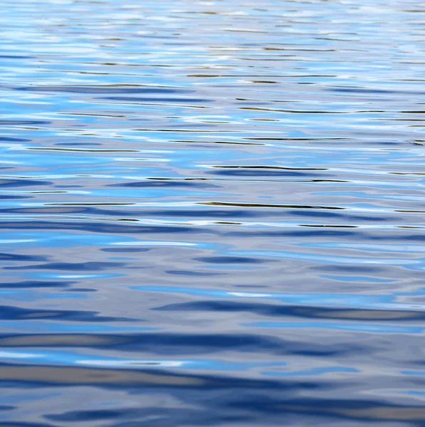 beautiful blue colored simple background of rippling water surface, calm ocean waves or flat water. Cool soothing water. H20 natures thirst quencher. inky liquid