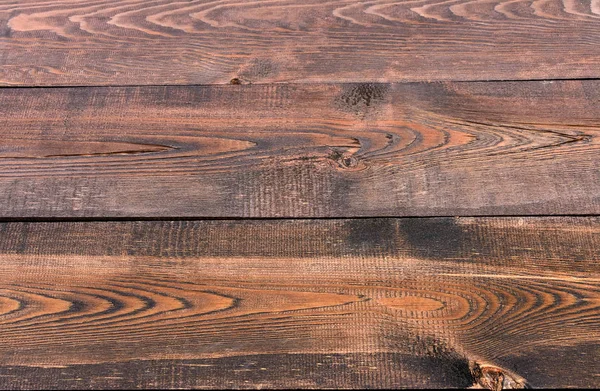 Spazio vuoto. Sfondo in legno marrone strutturato. Tavole orizzontali — Foto stock gratuita