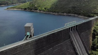 Hidroelektrik Enerji Üretimi Ezaro İspanya Barajı at