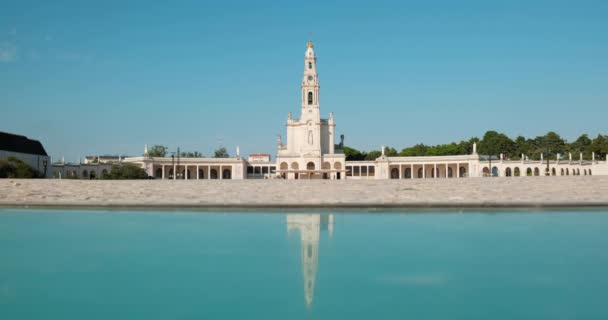 Il Santuario di Fatima in Portogallo — Video Stock