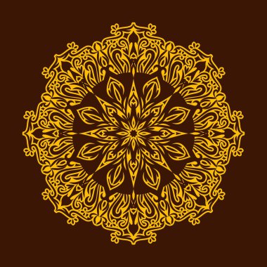Güzel mandala zarif tasarım arka plan