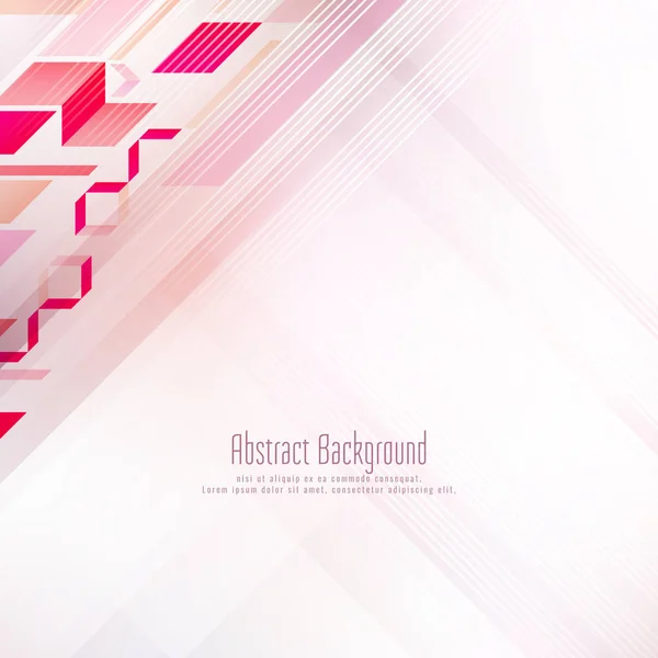 Abstrakte Geometrische Form Hintergrund — Stockvektor