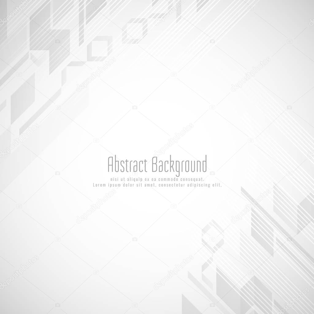 Abstract grey color geometric shape background