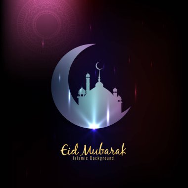 Eid Mubarak İslam dini arka plan
