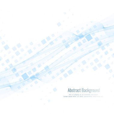 Soyut dalga arka plan wih Mozaik