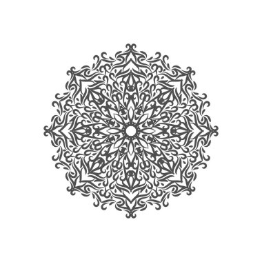 Soyut zarif dekoratif mandala tasarlamak vektör