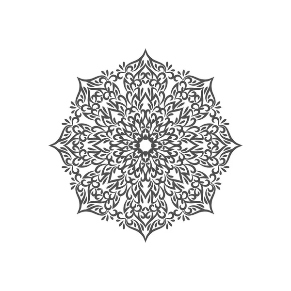 Abstrakte Elegante Dekorative Mandala Design Vektor — Stockvektor