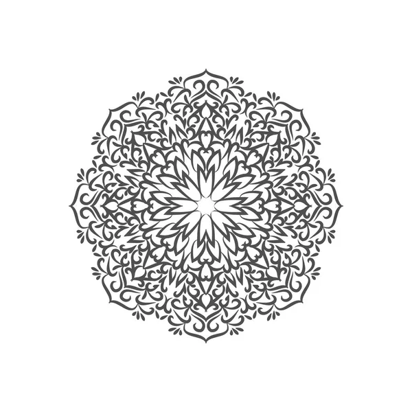 Diseño Mandala Elegante Abstracto — Vector de stock