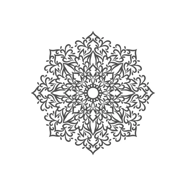 Abstrait Élégant Mandala Décoratif Design Vecteur — Image vectorielle