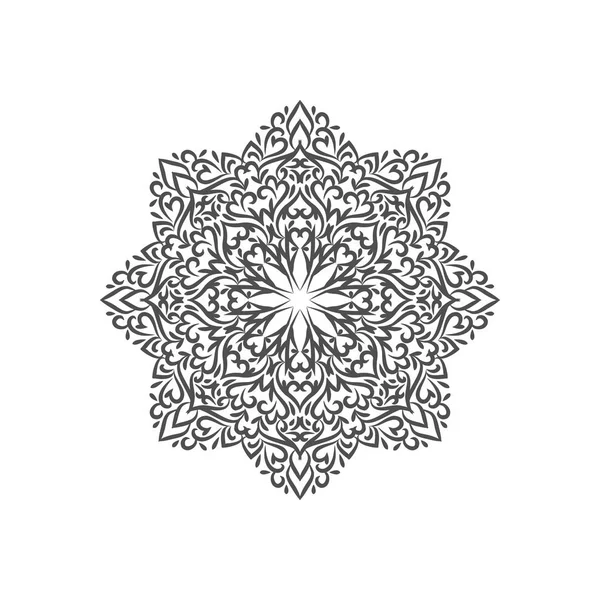Abstraktes Stilvolles Mandala Design — Stockvektor