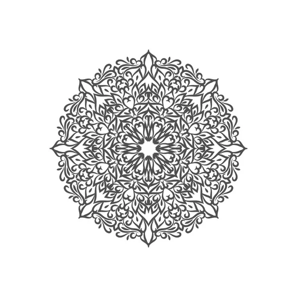 Abstrakte Elegante Dekorative Mandala Design Vektor — Stockvektor