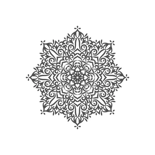 Diseño Mandala Elegante Abstracto — Vector de stock