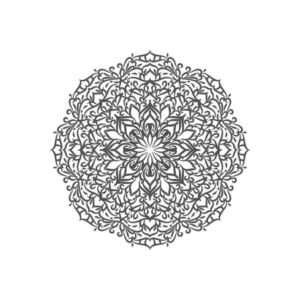 Abstraktní Elegantní Dekorativní Mandala Designu Vektor — Stockový vektor