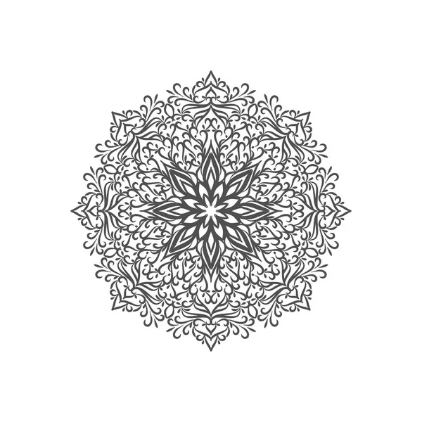 Abstracte Stijlvolle Mandala Ontwerp — Stockvector