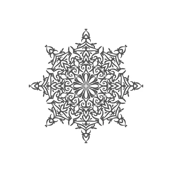 Absztrakt Elegáns Mandala Design — Stock Vector