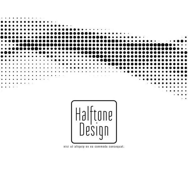 Elegante Halbton Design Vektor Hintergrund — Stockvektor