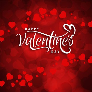 Mutlu Sevgililer günü şık aşk arka plan