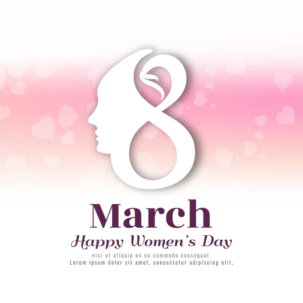 Abstract Women's day beautiful background