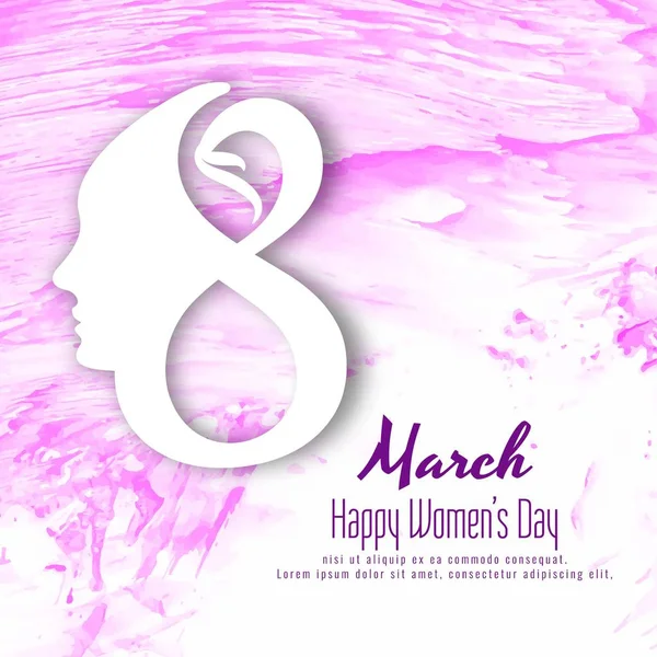 Abstract elegant Women's day background