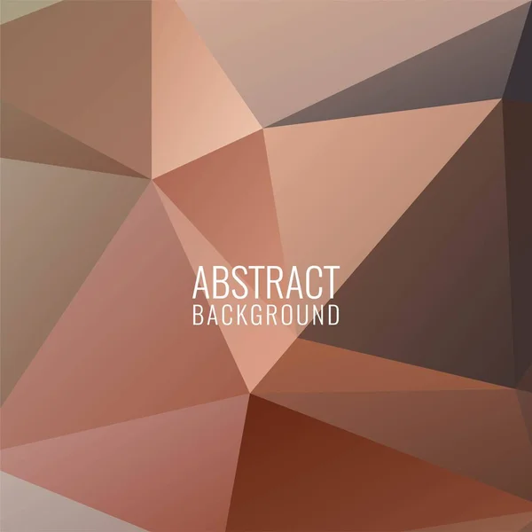 Abstrakte Elegante Polygonale Hintergrundgestaltung — Stockvektor