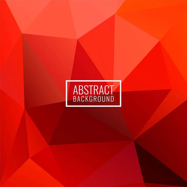 Abstrakte Elegante Geometrische Polygon Hintergrund — Stockvektor