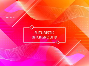 Teknolojik fütüristik arka plan