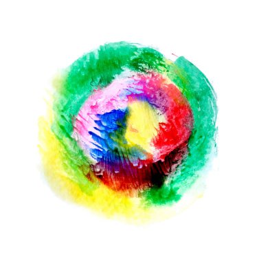 Soyut renkli suluboya arkaplanı