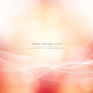 Soyut dalga tarzı renkli arka plan