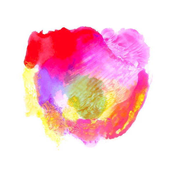 Fundo aquarela colorido abstrato — Vetor de Stock