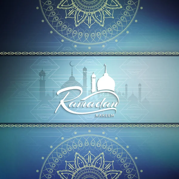Astratto sfondo religioso Ramadan Kareem — Vettoriale Stock