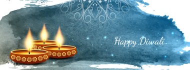 Happy Diwali Festivali Afiş tasarlamak