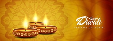 Soyut dekoratif mutlu bayramlar afiş şablon