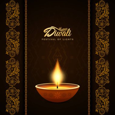 Güzel mutlu Diwali Festivali arka plan