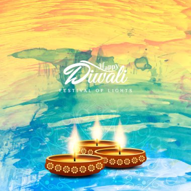 Sanatsal mutlu bayramlar dekoratif arka plan