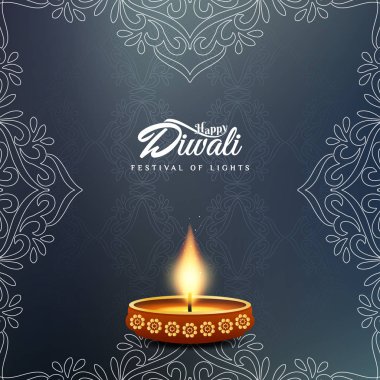 Şık mutlu bayramlar dekoratif arka plan