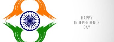 Soyut Hint bayrak Tema afiş tasarlamak vektör