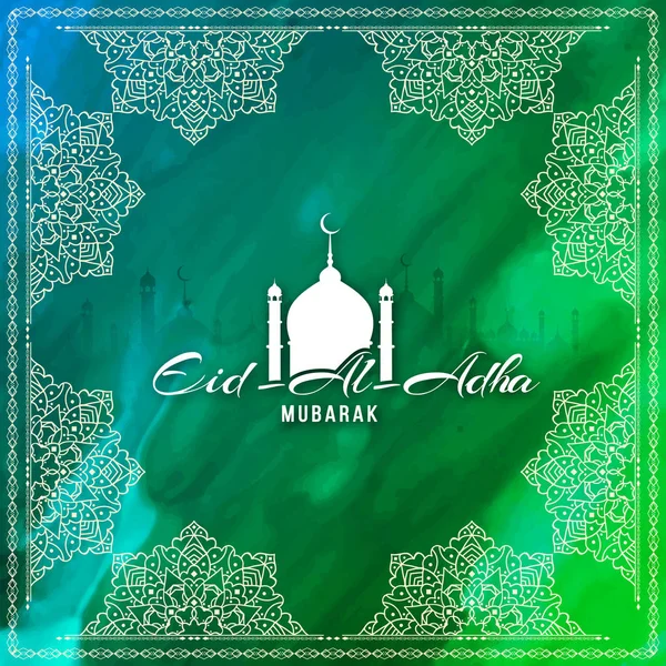 Abstrakter islamischer eid-al-adha-Hintergrund — Stockvektor