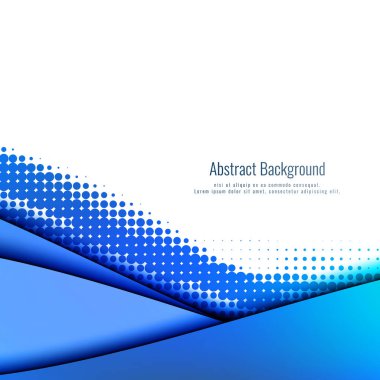 Yarı ton ile soyut papercut arka plan