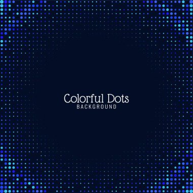 Soyut renkli noktalar modern arka plan
