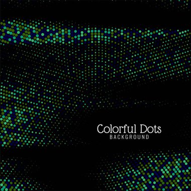 Modern renkli noktalar dekoratif arka plan