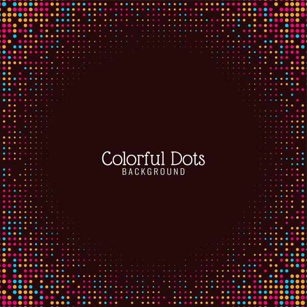 Soyut zarif renkli noktalar arka plan