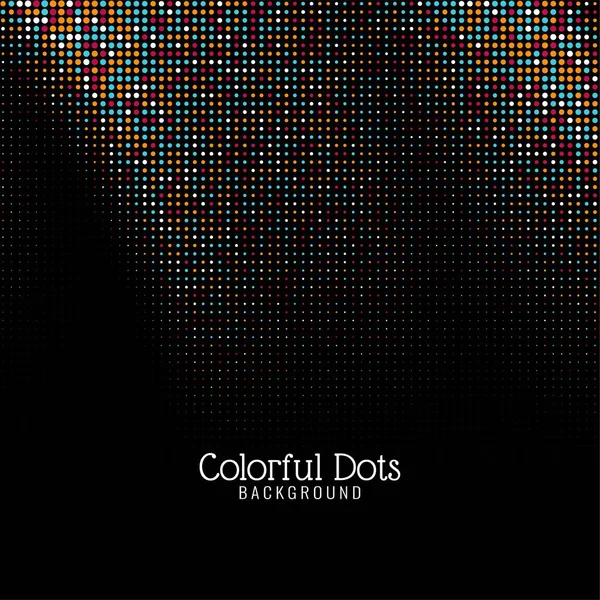 Modern renkli noktalar dekoratif arka plan