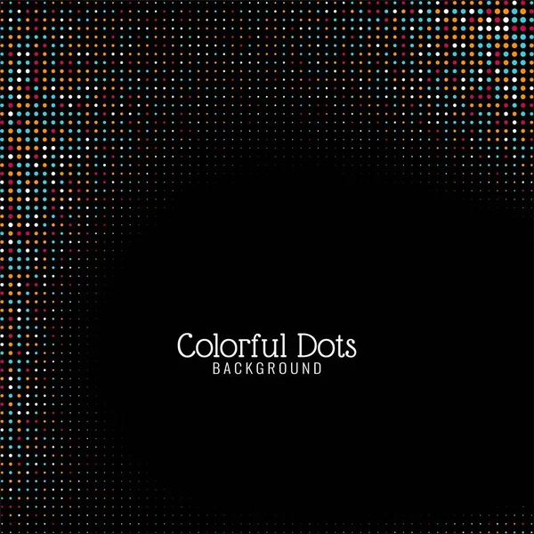 Soyut renkli noktalar modern arka plan