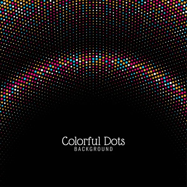 Soyut renkli noktalar modern arka plan