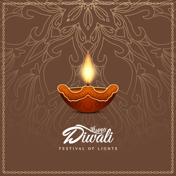 Güzel mutlu Diwali Festivali arka plan